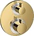Produktbild hansgrohe Unterputz Thermostat Ecostat S, für 2 Funktionen, Polished Gold Optik