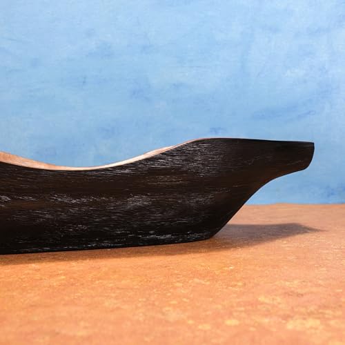 Image of Prakriti Multipurpose Decorative Tray for Home Decor & Kitchen Storage | Beautiful Acacia Wood Tray | 45.72 x 8.89 cm
