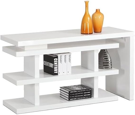 MILAN Echo Motion Home Office Desk Computer Desk, White (Echo-DSK)