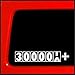 300,000 + Miles - JDM Sticker Decal import truck diesel 4x4 funny car vinyl 300k