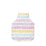 Ultra long strap - The long strap that can be easily adjusted to the shape of the body The wide strap of this apron covers the torso to the knees for optimal protection against grease, splashes and food stains.
