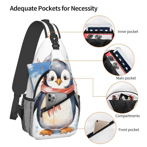 Morrales de Sling para Mujeres y Hombres Negro miniatura 3