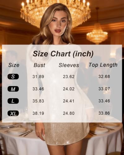Image of Women Sparkle Sequins Mini Dress Sexy Tie Back Bodycon Dress Long Sleeve Shiny Evening Dresses Night Out Party Outfits