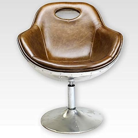 Phoenixarts Leder Sessel Wohnzimmer | Loungesessel Braun Cocktailsessel Cover