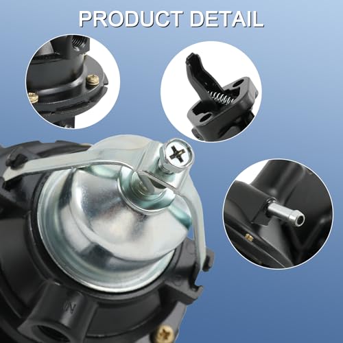 CARMOCAR Fuel Pump Mechanical 8M0073435 replacement for Mercruiser Mercury 120 165 170 180 190 2.5L 3.0L 3.7L,replacement for Volvo Penta OMC 3.0L 181 1995-2001 18-7282 9-35422 509407 3854858