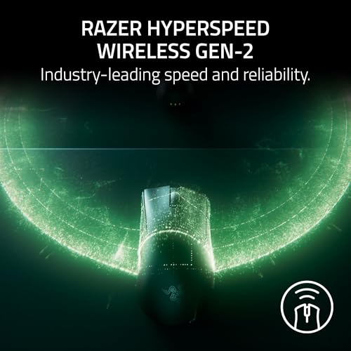 Razer DeathAdder V4 Pro Wireless Gaming Mouse: 57g Lightweight - HyperSpeed Wireless Gen-2 - Optical Scroll Wheel - Optical Switches Gen-4 - Focus Pro 45K Sensor Gen-2 - Up to 150 Hr Battery - White by Razer - Image 5