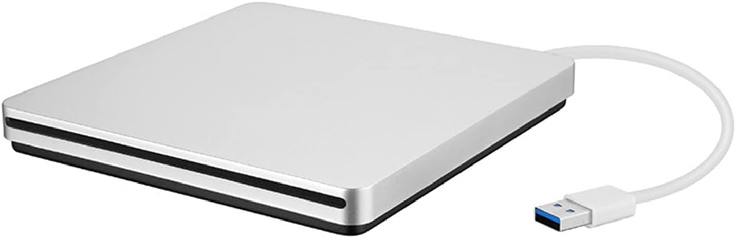 DVD Player External DVD Burner Drive USB 3.0/Type-C Optical Drive Slim Slot-in CD/DVD+/-RW Burner Player USB C Mini dv Player (0 : 0 Color : USB3.0)