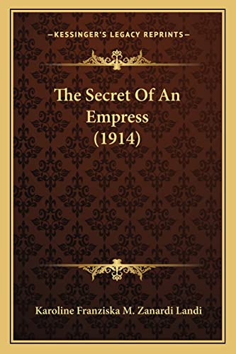 The Secret Of An Empress (1914)