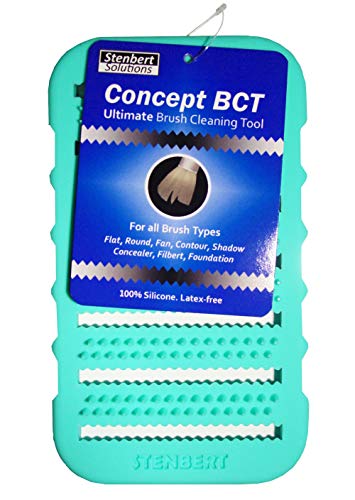 Ultimate Brush Cleaning Tool, Scrubber for Art, Artists Brushes - (Green)