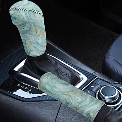 ZERODATE American Flag Car Gear Shift Handle Lever Stick Knob Covers Patriotic Design Dirtyproof Decor Auto Decoration Accessories