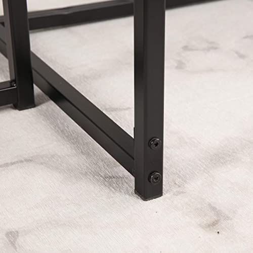 Sdhyl 3 Piece Dining Set Dining Table Set With 2 Chairs Breakfast Table For Kitchen, Coffee Table Set, Home Office Table Set, Computer Table For 2, Portable Table Set, Walnut #TOP5