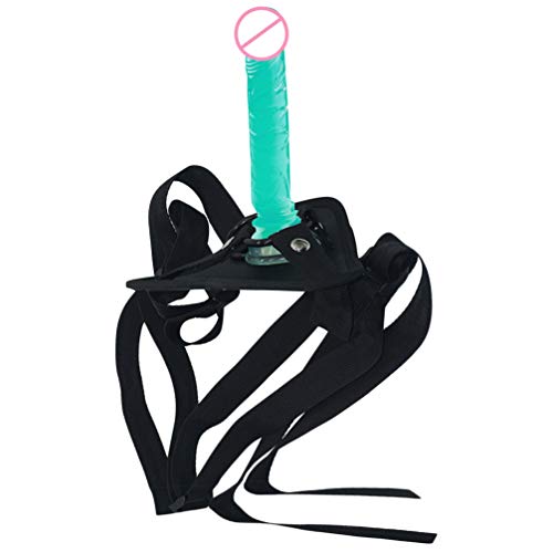 EXCEART Frauen Unterwäsche Tragbare Hohlriemen auf Didlo Geschirr Spielzeug für Lesben Hose für Frauen Paare Grün