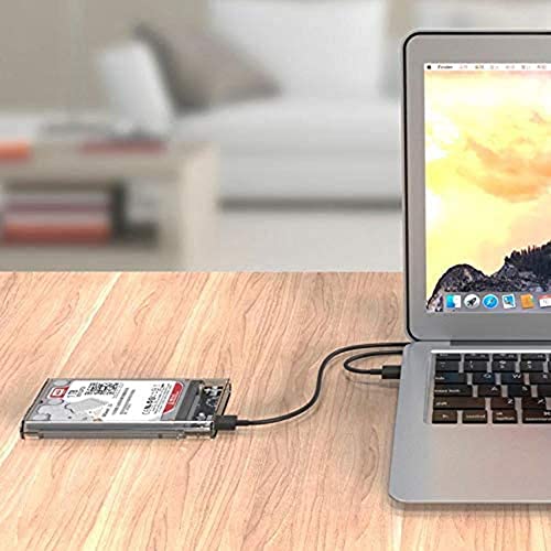 Case Capa Para HD 2.5 polegadas SSD USB 3.0 Transparente