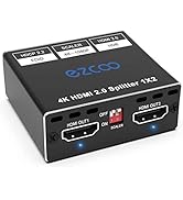 HDMI Splitter 1x2,4K 60Hz 4:4:4 18G HDR Vision, HDCP 2.2,CEC,Audio