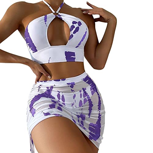 Bikinis ensemble avec jupe de plage pour vos après-midis au beach club