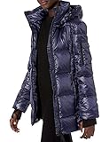 S13 Women's Gramercy Midlength Down Puffer Coat, Midnight, Small