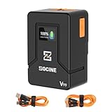ZGCINE V99 V2 V-Mount Battery 99Wh 14.8V 6800mAh with D-TAP,USB-A,Dual USB-C Port for Video Camera Camcorder Broadcast,V-Lock Battery Compatible with BMPCC 6K Pro/Canon EOS R5C/Sony FX3