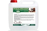 Líquido descalcificador ideal para eliminar la cal en todo tipo de máquinas de café. Gracias a su carácter ácido elimina la cal incrustada en cafeteras y en general en aparatos eléctricos del hogar.