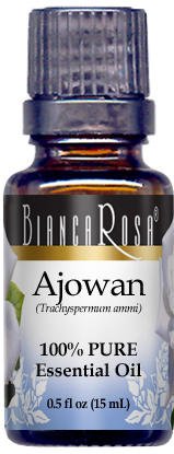 Ajwain (Ajowan) Pure Essential Oil (0.50 Oz, Zin: 305404) - 3 Pack #TOP11