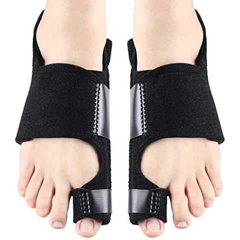 PassFeel Bunion Corrector Toe Straightener Splint Separators Hallux Valgus Foot Pain Relief (UK 3-12, EU 32-46) Cover