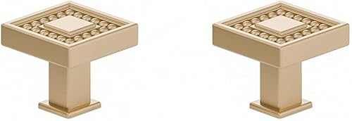 Richelieu Hardware BP87953333CHBRZ - Pomo metálico de transición, 1 unidad (paquete de 2), bronce champán