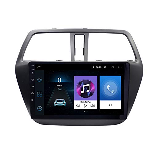 9" Android 8 Bluetooth Autoradio mit Touch Screen Multimedia Player unterstützt 4G WiFi Lenkradsteuerung Spiegelverbindung FÜR Suzuki S-Cross