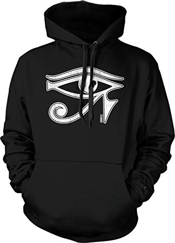 Tcombo Eye Of Horus - Illuminati Symbol Unisex Hoodie Sweatshirt (Black, X-Large)