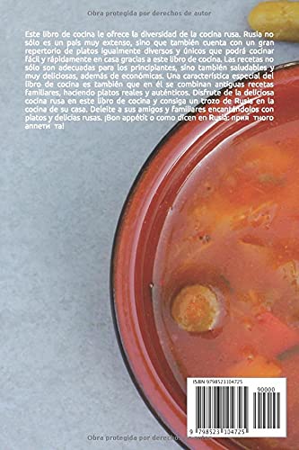 Vista 2 de Top 51 de la cocina rusa Las recetas más deliciosas e importantes de Rusia (Spanish Edition)