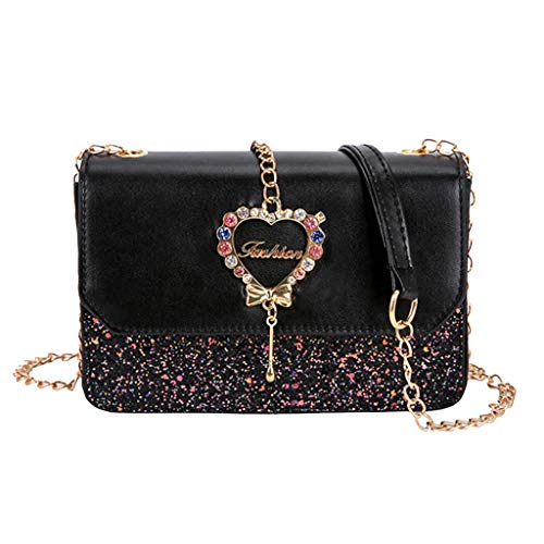 Louyihon-UmhäNgetasche Damen, Damenmode Einfache Einfarbige Metallkette UmhäNgetasche, Mode Kleine UmhäNgetasche Damen, UmhäNgetasche Damen, Damen Handtaschen