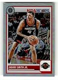 2023-24 Hoops Panini Premium Stock Silver Prizm #71 Jabari Smith Jr. Houston Rockets NBA Basketball Trading Card