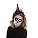 Witch Hat Headband - Purple Spiderweb Hair Hoop for Women's Halloween Costume & Party Decoration - 1Pcs