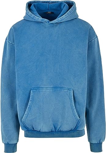 Sweat à capuche Stone Washed Urban Classics au style vintage