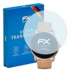 atFoliX Schutzfolie kompatibel mit Fossil Q Wander 2.Generation Folie, ultraklare FX Bildschirmschutzfolie (3X)