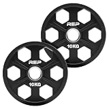 REP Fitness(レップフィットネス) ウレタンイコライザープレート 50mm径 WP-5500 (10kg ペア)