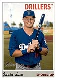 2019 Topps Heritage Minor League #74 Gavin Lux Tulsa Drillers Baseball Card