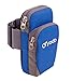 Yodo Running Sport Armband with Key Holder, 2 pouches Fits for iPod Nano/Cell Phone iPhone 7S /6S plus /Samsung Galaxy S5 S6 S7 Edge for Workout Exercise Gym Jogging Walking Biking Riding ,Royal Blue