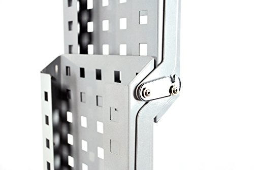 Displayfactory Heavy Duty Metal Pocket Magazine Brochure Literature Catalog Holder Rack Stand Tradeshow Display (5 Pockets) #TOP6