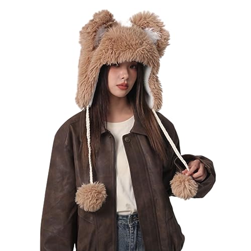 Chapeau d'ours Y2K, le cadeau chaud idéal pour adultes et enfants