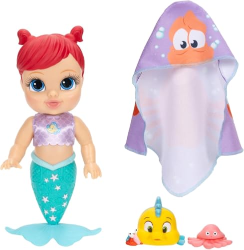 Disney - Licence Officielle - Ariel - Bain Moussant F25 5L avec Boîte Fenêtre - Produit de Soin pour Enfants - Inspiré Petite Sirène - Parfum Doux - Format...