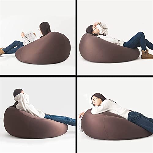 dtkmkj Sitzsack Lazy Couch Tatami Single Stoff Sofa Stuhl Schlafzimmer Balkon Weiche Rückenlehne Große Größe Abnehmbar… – Bild 6