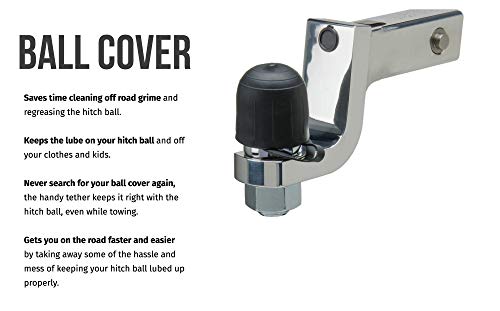 Fastway 82-00-3216 2-5/16" Ball Cover With Tether #TOP2