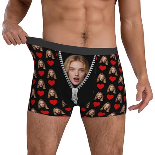 Custom Boxers Briefs for Men - Personalized Underwear with Your Photos - Valentine's Day Gifts3