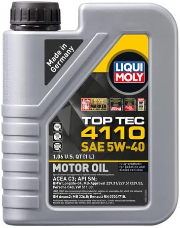 LIQUI MOLY Top Tec 4110 SAE 5W-40 Aceite de Motor 1 Litro