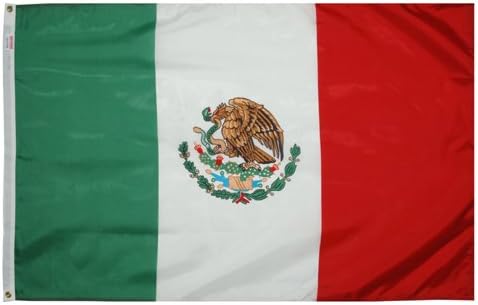 Valley Forge Flag Made in America 3' x 5' Nylon Mexico National Flag