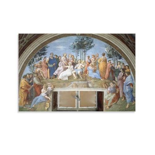 Toile Raphael Parnasse pour créer un salon élégant et moderne