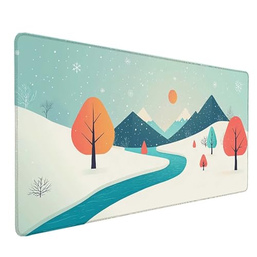 Tapis de souris XXL antidérapant et étanche pour protéger votre bureau PC