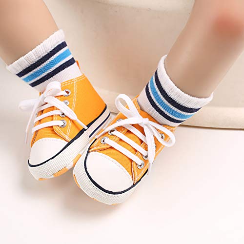 Bambino Ragazze Ragazzi Scarpe da Ginnastica Scarpe Bambino Tela Primo Camminare Scarpe