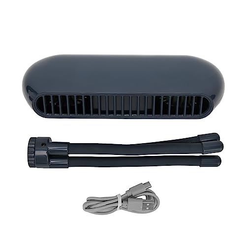 Cyrank Kinderwagen-Ventilator, Kinderwagen-Ventilator Zum Aufstecken Für Babys, 4-Gang-USB-batteriebetriebener Kühlventilator Mit Flexiblem Stativ Zum Aufstecken Für Reisen(Blau)