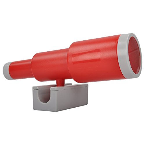 Swing Set Stuff Inc. Monocular Telescope (Red) with SSS Logo Sticker
