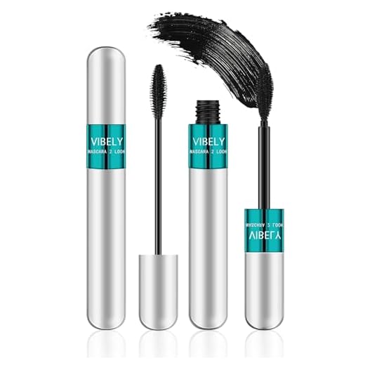 2 in 1 Mascara 5x Longer Waterproof Lash Cosmetics Natural Lengthening and Thickening Effect No Clumping Superstrong Magic 4d Silk Fiber Mascara Makeup